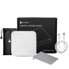 Electronic Coffee Scale + Espresso Measuring Cup Bundle