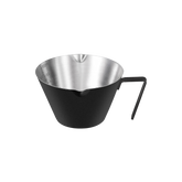 Carrottimes 3.4OZ/100ml Stainless Steel Espresso Measuring Cups Black