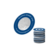 Eco-friendly Disposable Espresso Coffee Filters 50pcs (Blue)