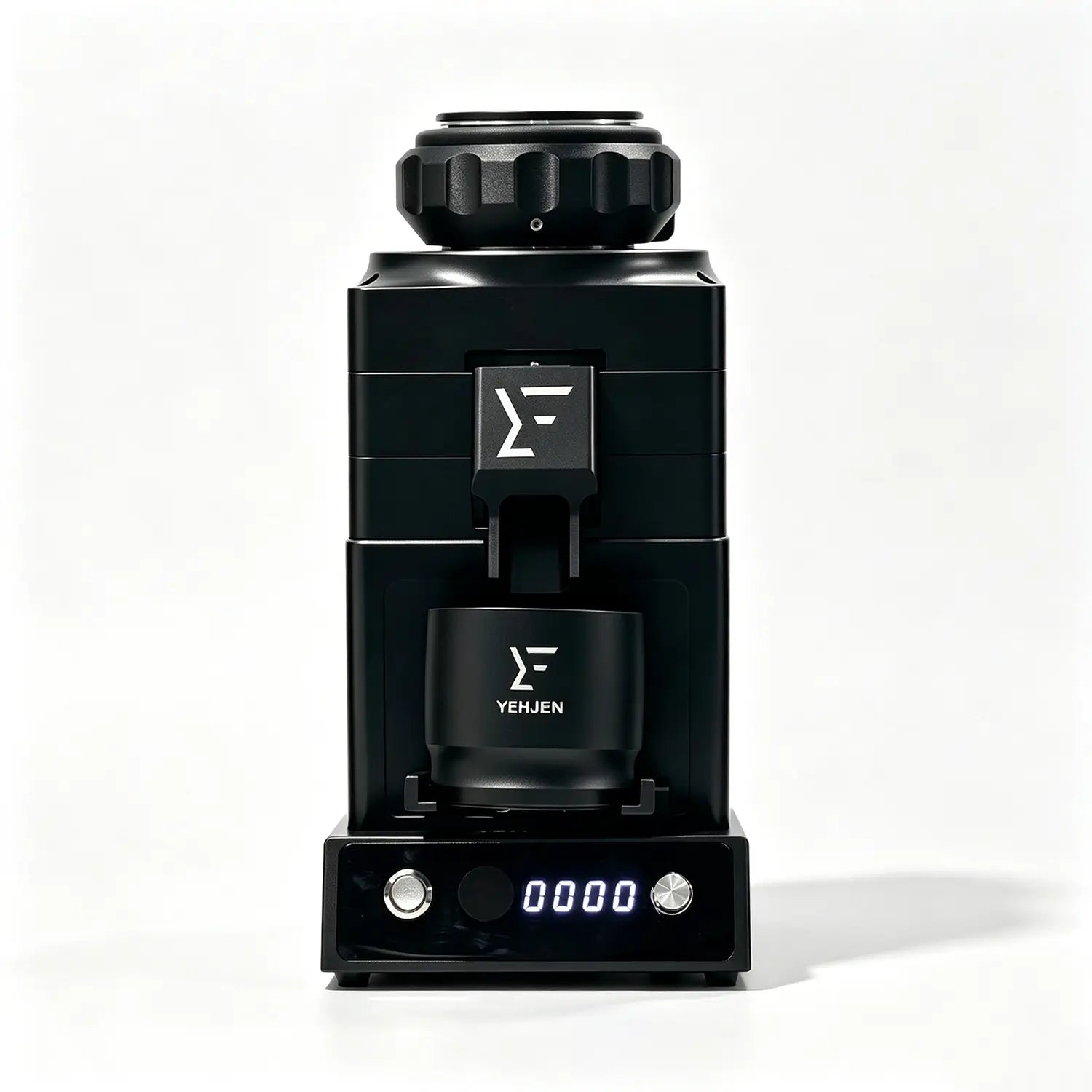 Yarramate YEH-80L 80mm flat burr coffee grinder front view