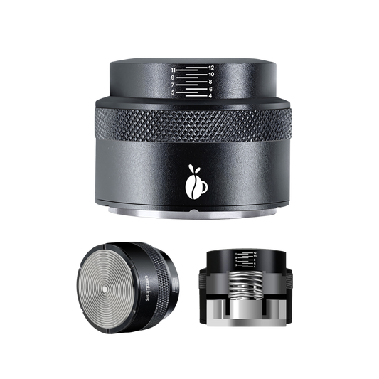 51mm, 54mm, 58mm Espresso Coffee Palm Tamper Black