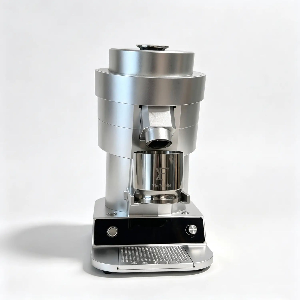 Silver YEHJEN YEH-120L 120mm single-dose coffee grinder