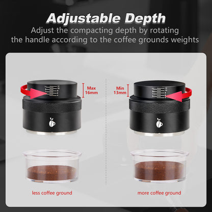 Prensador de café expreso Carottimes negro