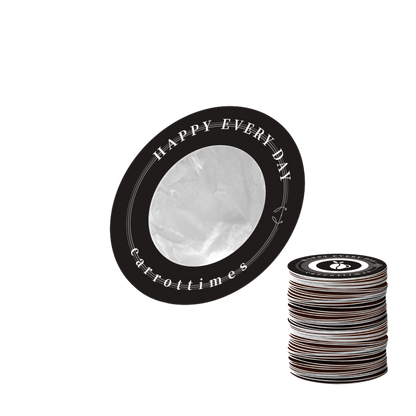 Eco-friendly Disposable Espresso Coffee Filters 50pcs (Black)
