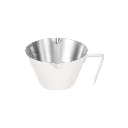 Tazas de café expreso Carrottimes blancas de 100 ml
