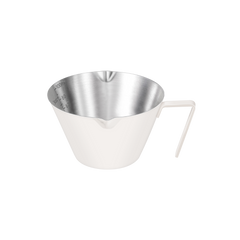 Tazas de café expreso Carrottimes blancas de 100 ml