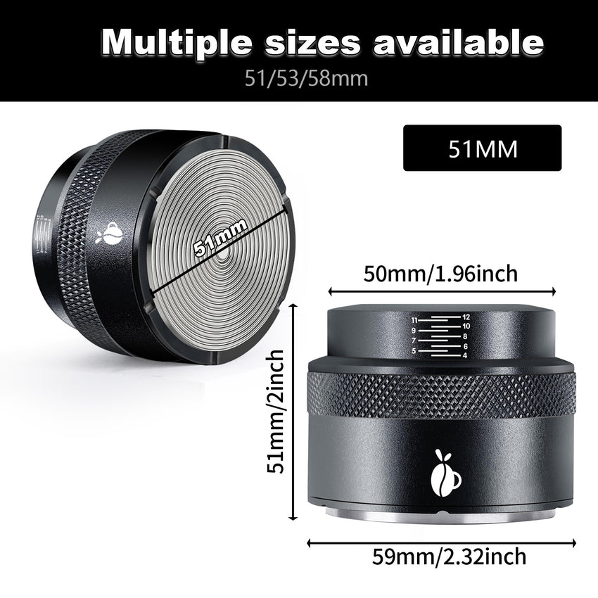Carrottimes espresso palm tamper