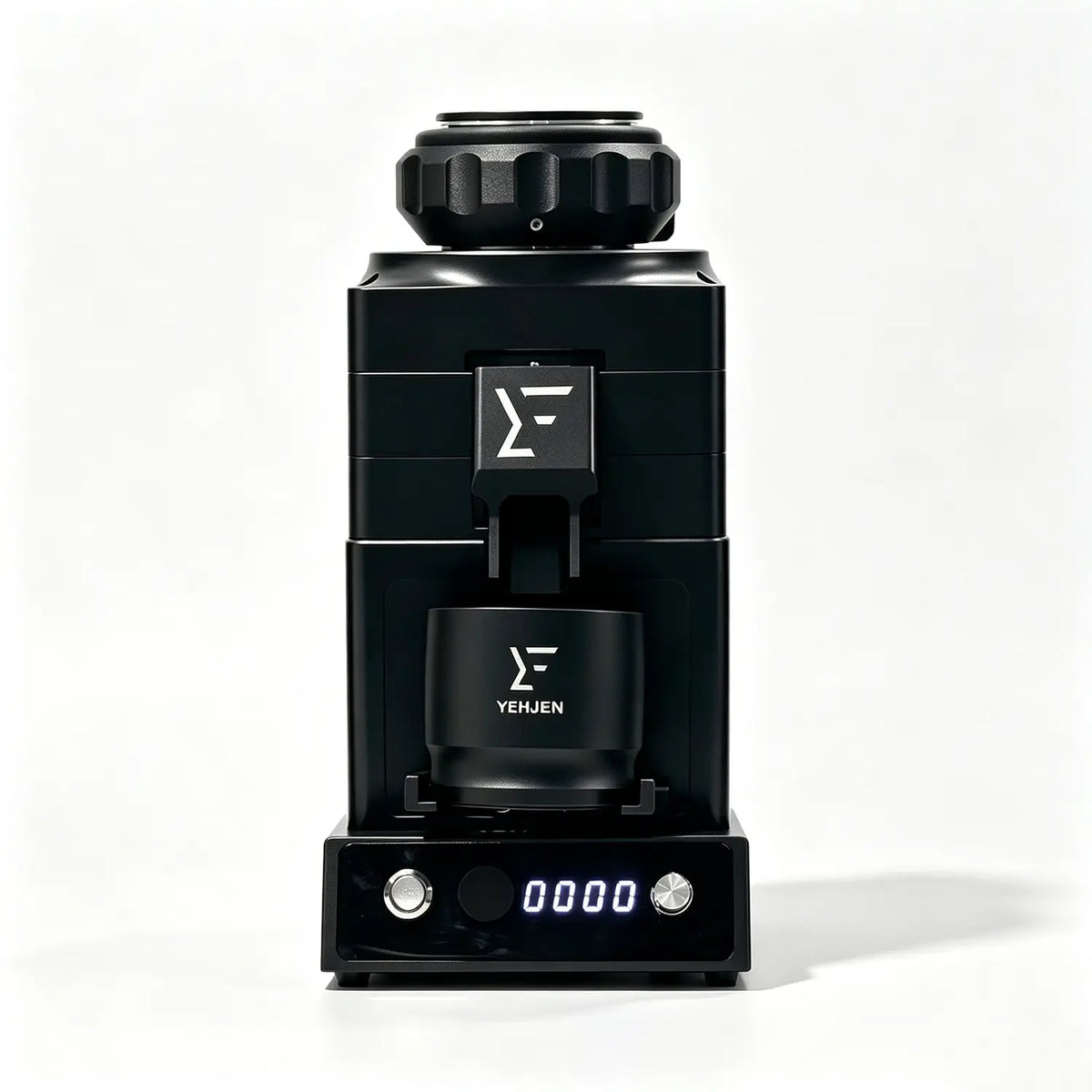 Yarramate YEH-80L 80mm flat burr coffee grinder front view