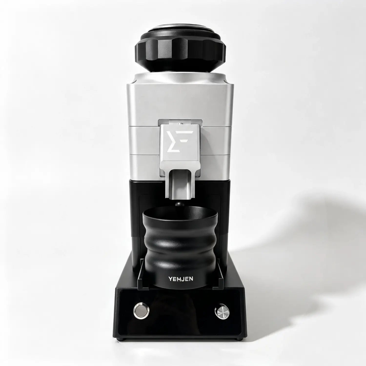 Yarramate YEH-83C 83mm conical burr espresso grinder front view
