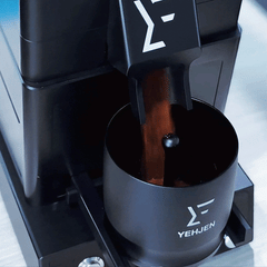 Coffee grinder low-retention single-dose chute