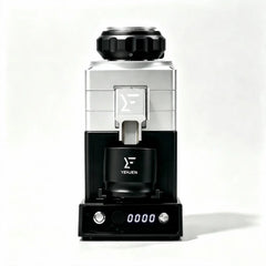 Yarramate YEH-80L 80mm flat burr coffee grinder front view